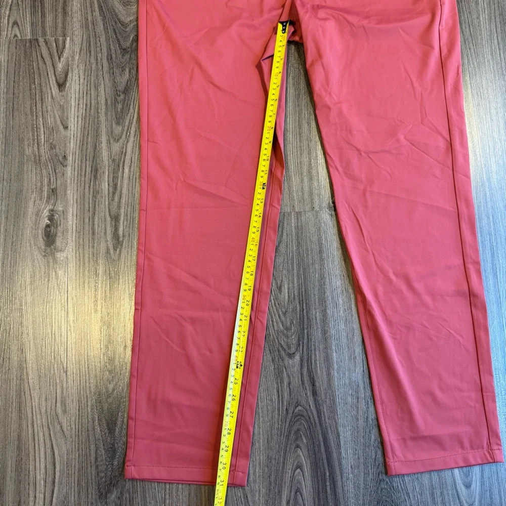 Boston Scott Golf Men's Golf Tech Pants Merlot Casual Golf Size 40/33
